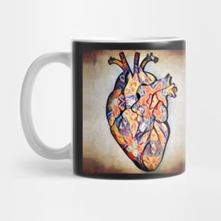 My Stained Glass Heart Isn't Broken Mug